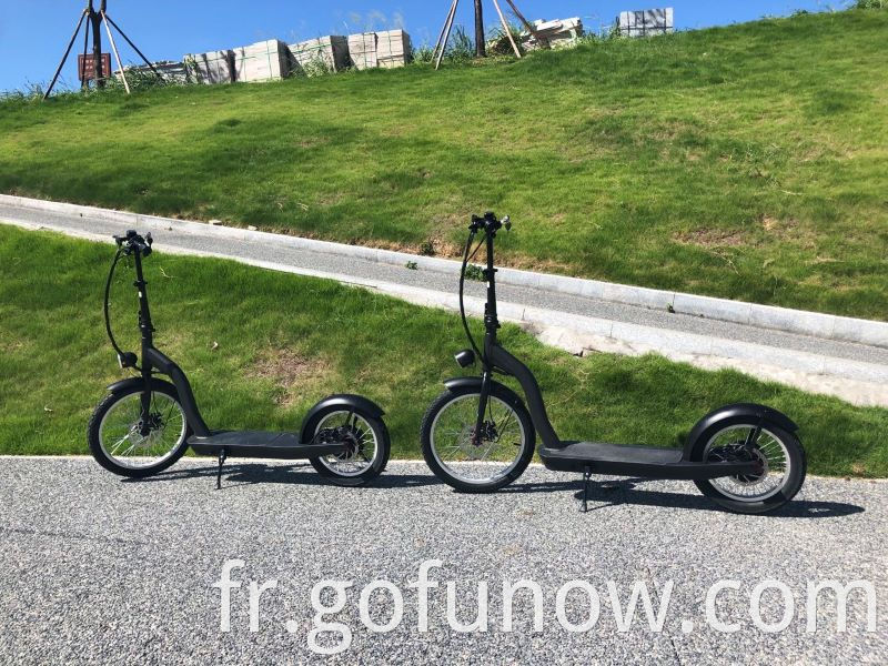 Fashion City Twoue Wheel Big Tire Electric Scooters Motorcycle de 55 km en vente